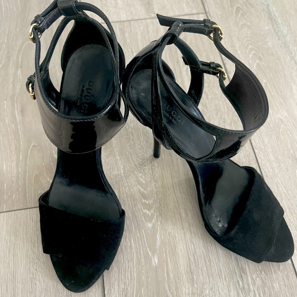 Gucci black high heels